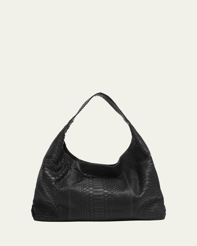 Meissa Python Hobo Bag